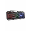 Işıklı Oyuncu Q Klavye Mouse Seti Siyah Gaming Oyuncu Klavye