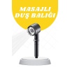 Duş Başlığı Yüksek Basınçlı Masaj Taraklı 3 Kademeli