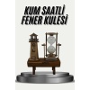 Eyfel Kulesi ve Deniz Feneri Dekoratif Masa Biblosu Hediyelik