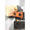 Bluetooth Hoparlör Ahşap Klasik Retro Gramofon Bluetooth Müzik Kutusu