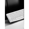 Beyaz Kablosuz Klavye Fare Seti Kablosuz Fare USB Alıcı PC Uyumlu