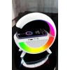 Bluetooth Hoparlör Dijital Göstergeli Wireless Şarj RGB Işıklı