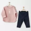Andywawa AC26087 Mon Petit Amour 2li Takım Denim