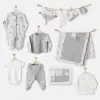 Andywawaw AC26101 Hello Autumn 10lu Hastane Çıkışı Grey