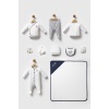 U.S. Polo Assn Hastane Cıkısı 10’lu set USB2620 Beyaz