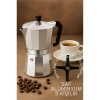 Modacar Klasik Italyan Moka Pot - 6061 Saf Alüminyum  Profesyonel Moka Pot - 3 kişilik