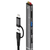 ZR563 Lightning Type-C 5 İn 1 Usb Hub Card Reader
