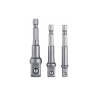 Hex Plus Lokma Adaptörü 3 Parça Set 1/4-3/8-1/2 MM DMX4712