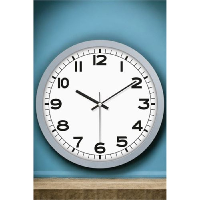  Duvar Saati Klasik 31 Cm GRİ