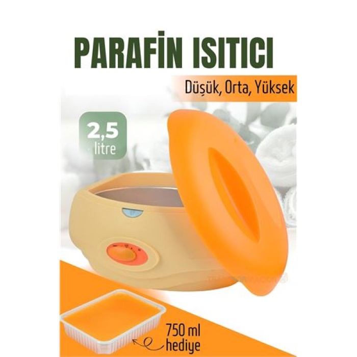  Parafin Ağda Isıtıcı 750 ml Parafin Seti El Ve Ayak Cilt Bakımı Için