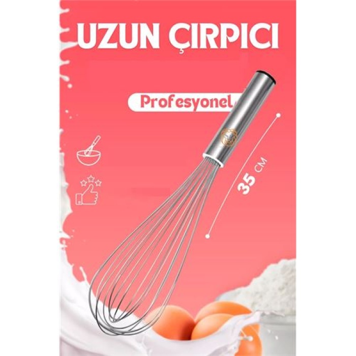 35 CM Çırpıcı Yumurta Çırpıcı