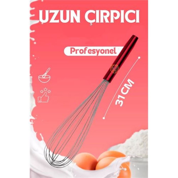  31 CM Çırpıcı Yumurta Çırpıcı