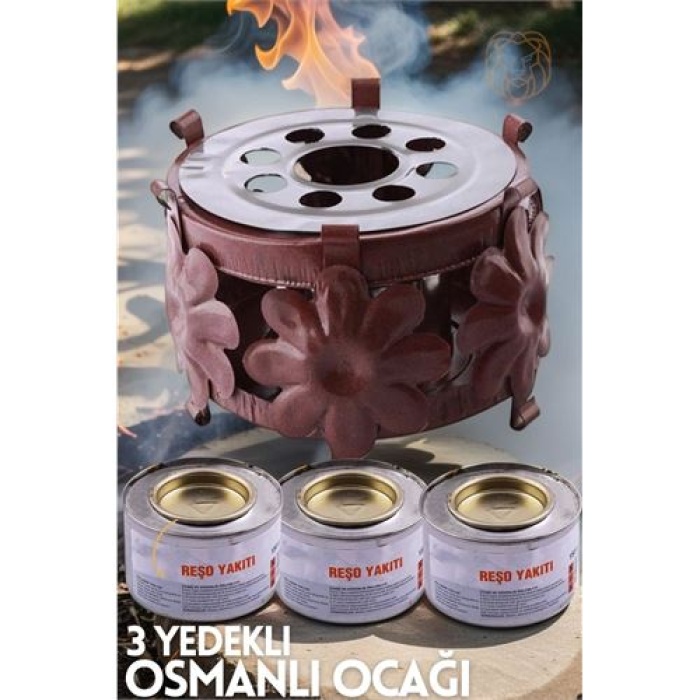  Osmanlı Ocağı 3 ADET Yedek Reşo Jel Yakıtı 718436