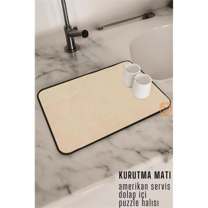  Bulaşık Durulama Kurutma Matı Süzücü Emici V.Valore Design