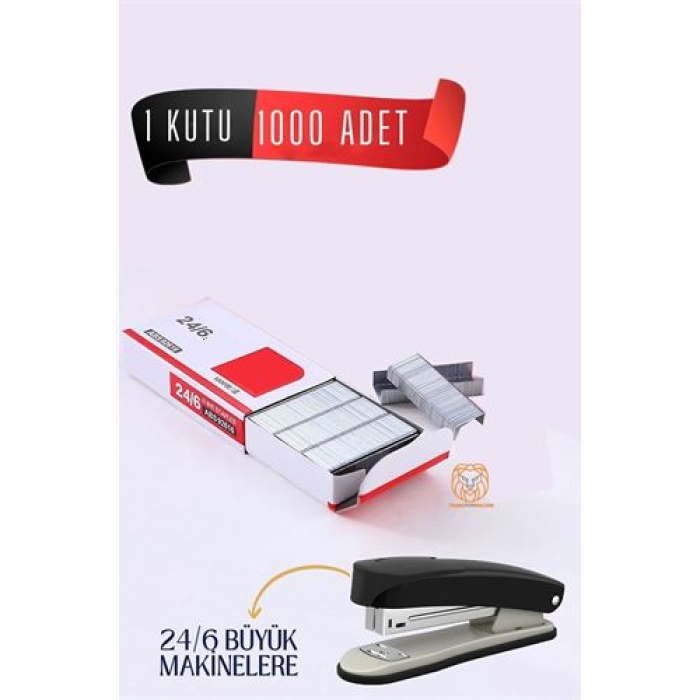  Büyük Zımba Teli 1 KUTU 1.000 Adet