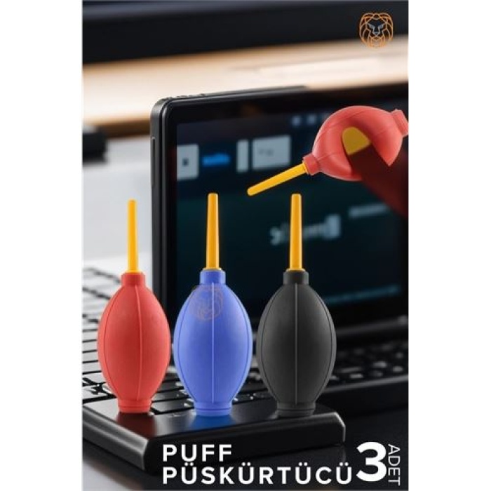  Toz Temizleyici Puff Pompa 3 ADET