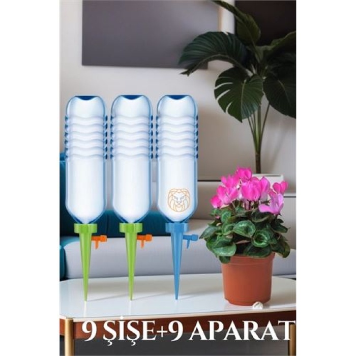  Çiçek Damlama Sulama Şişe Aparat 18 li set Seti