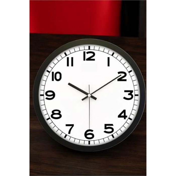  Duvar Saati Klasik 31 Cm SİYAH