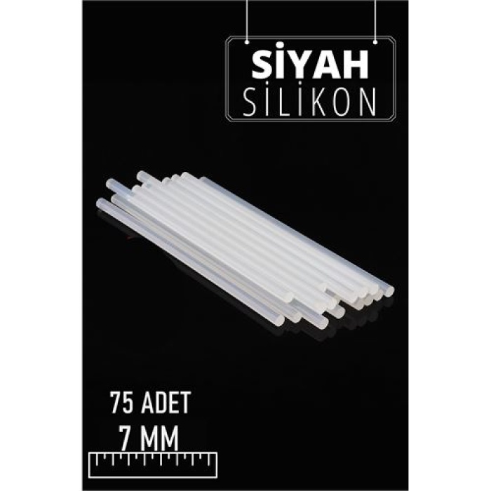  7 mm 75 Adet Sıcak Silikon