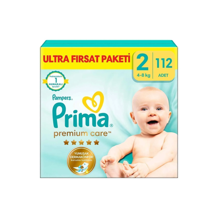 Prima Premium Care Fırsat Paketi 2 Beden 112 Adet