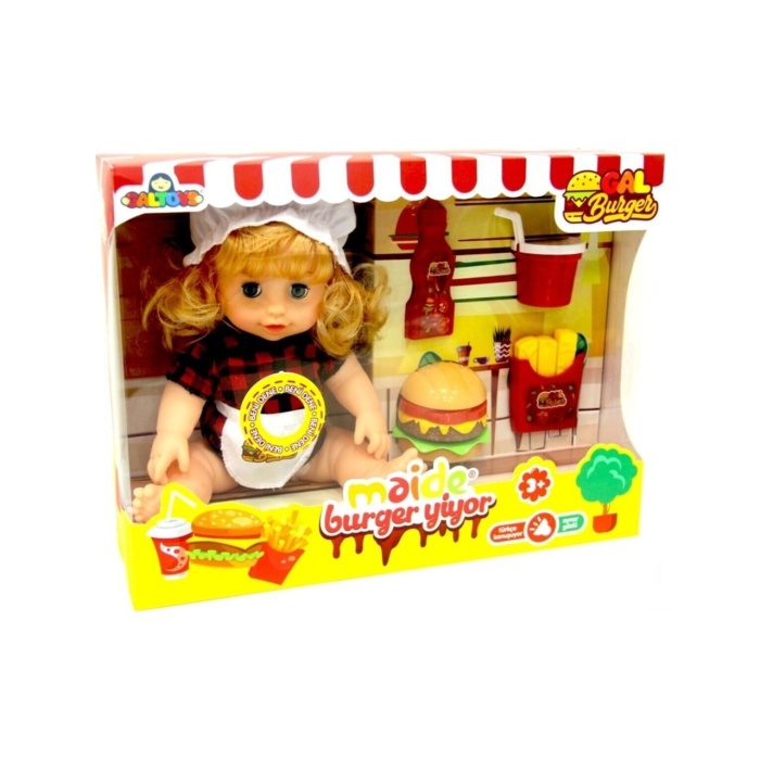 Galtoys Maide Bebek Burger Yiyor GLT1105