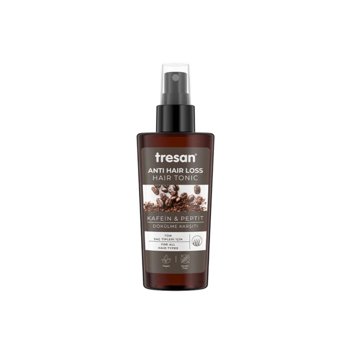Tresan Kafein  Peptit Dökülme Karşıtı Vegan Saç Toniği 125 ml