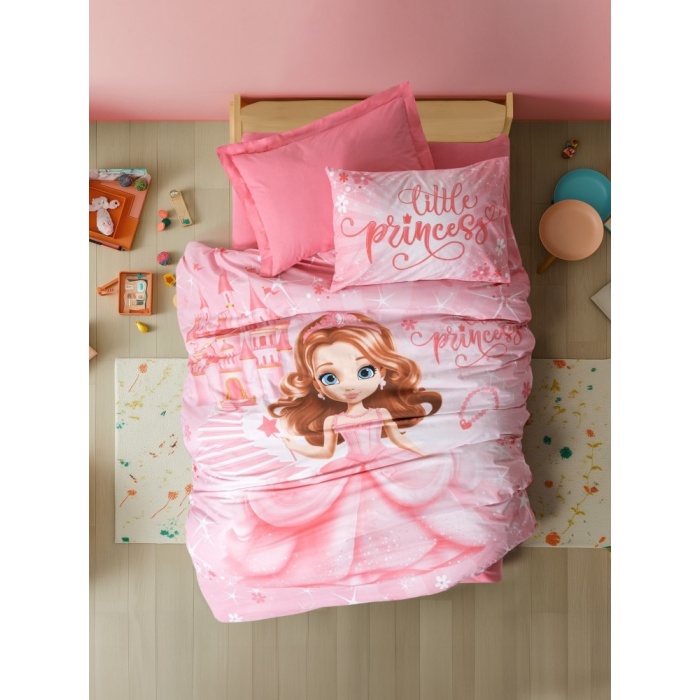 Cotton Box Junior Nevresim Takımı Tek Kişilik Gimbiya Pembe