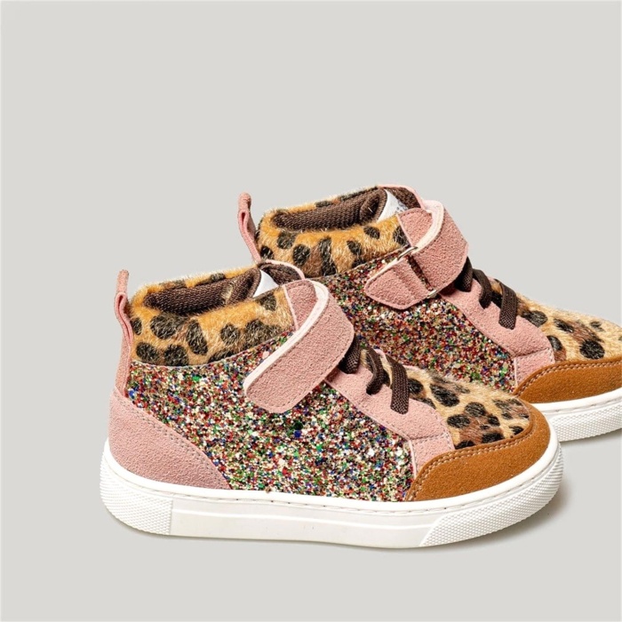 Merli  Rose Shine Çocuk Ayakkabı 139 Leopar