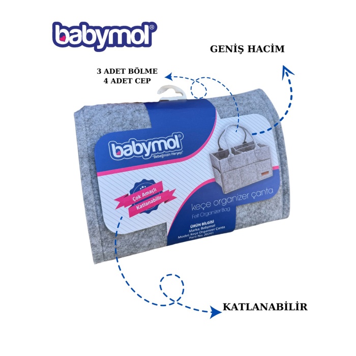 Babymol Keçe Organizer