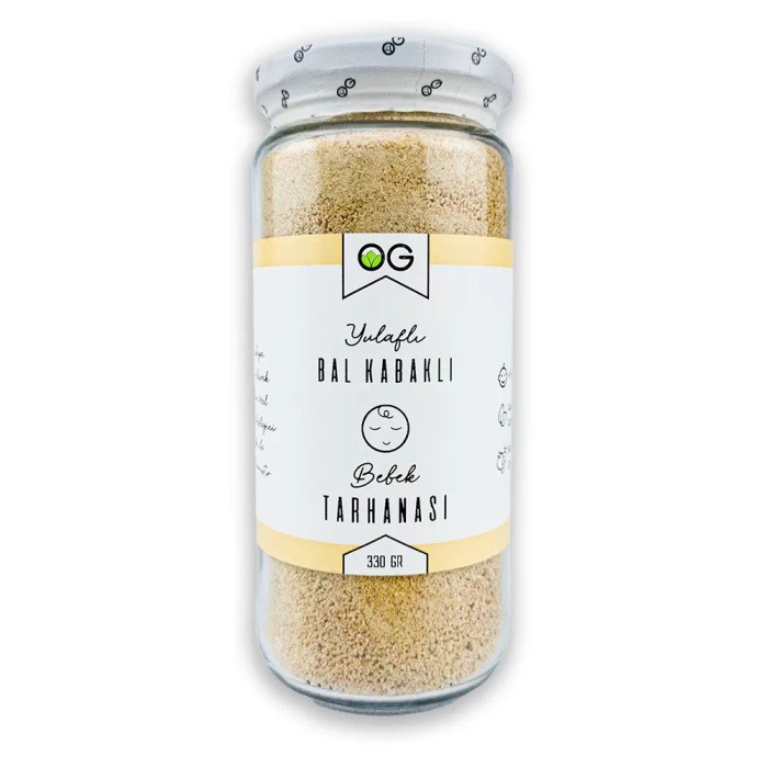 OG Natural Organik Yulaflı Bal Kabaklı Bebek Tarhanası 330 Gr
