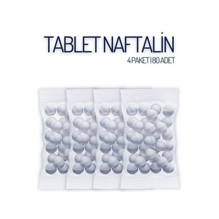  Tablet Naftalin Güve Topu Naftalin 80 Adet 718