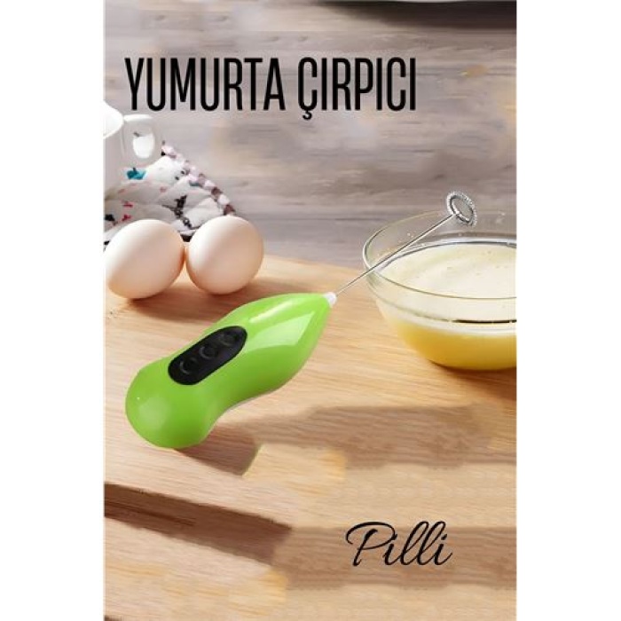  Pilli Yumurta Çırpıcı Mini Pilli Mixer Çırpıcı