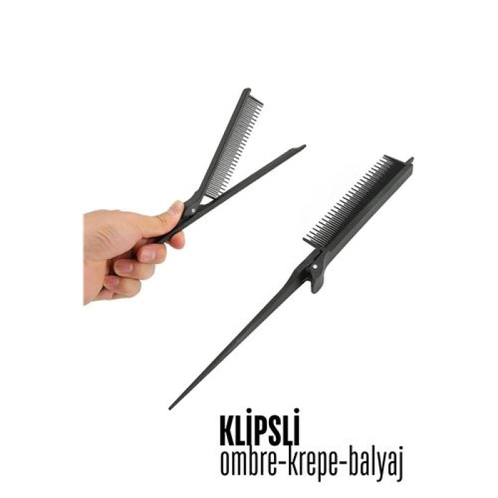  Klipsli Krepe Ombre Balyaj Tarağı Solingen