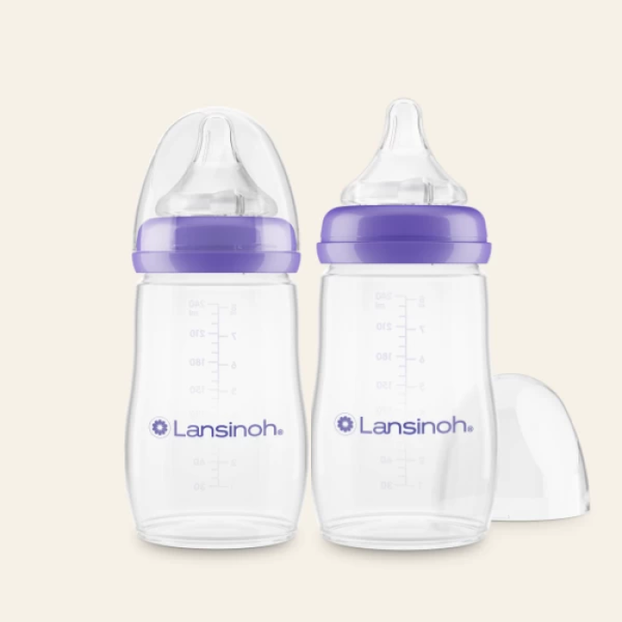 Lansinoh Biberon 2Li Natural Wawa Biberon Emziği 240 ml