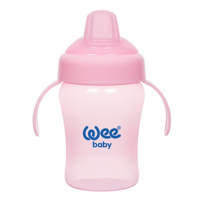 Wee Baby Colorful Akıtmaz Kulplu Antikolik Bardak 240 ml 775