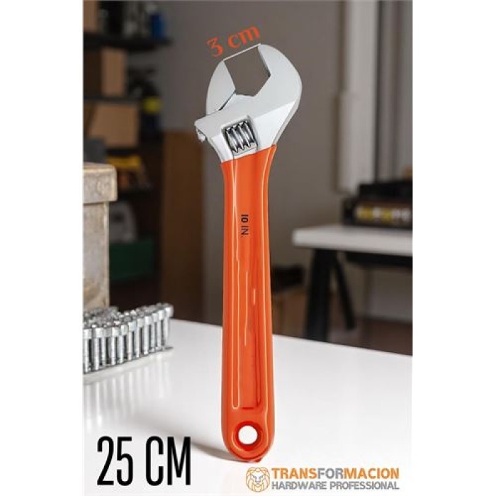 Modacar 3 cm Ağız Kurbağacık - İngiliz Anahtarı 10 İnç 25 cm