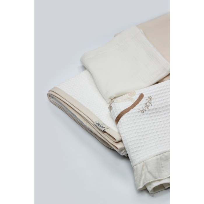Bistyle Natural Life Boy Pike Takımı 80103 Ekru