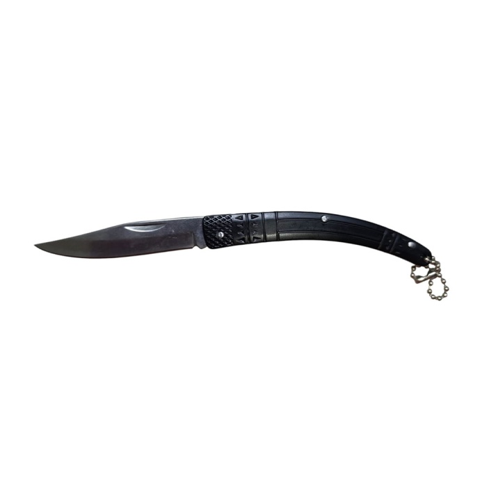 Kılçık Outdoor Çakı 16CM Manuel Işlemeli Sap Siyah