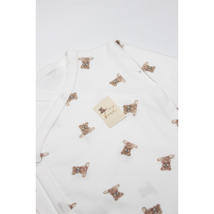 Bistyle I Am So Bear 3lü Takım 13103 Bej-Ekru