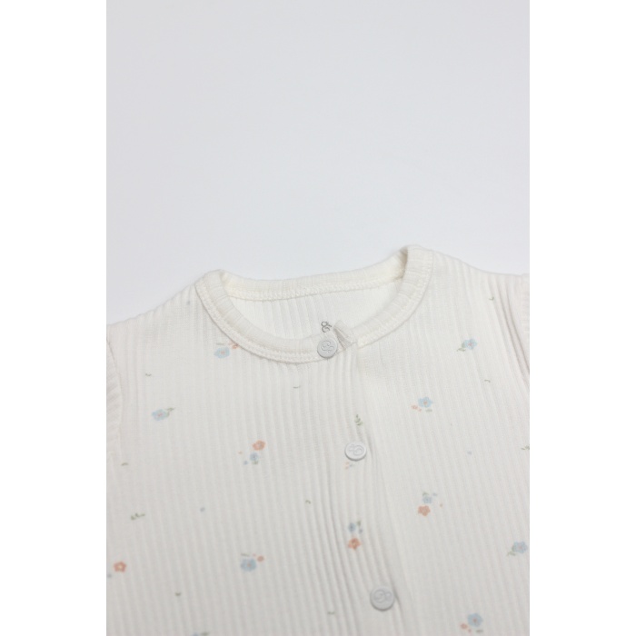 Bistyle Bloom White Tulum 15113 Ekru Gül Kurusu