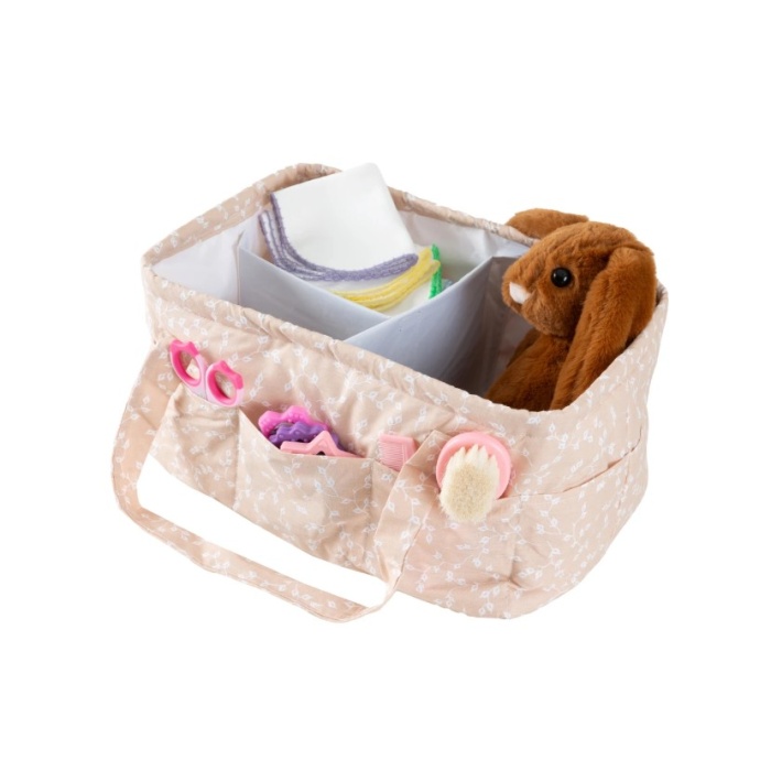 BabyJem Katlamalı Anne  Bebek Organizer 795 Somon Çiçek
