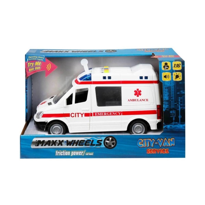 Sunman 1:16 Sesli ve Işıklı Şehir Kurtarma Araçları