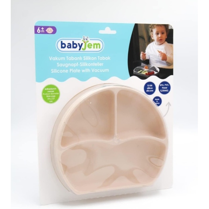BabyJem Silikon Tabak 715 Ekru