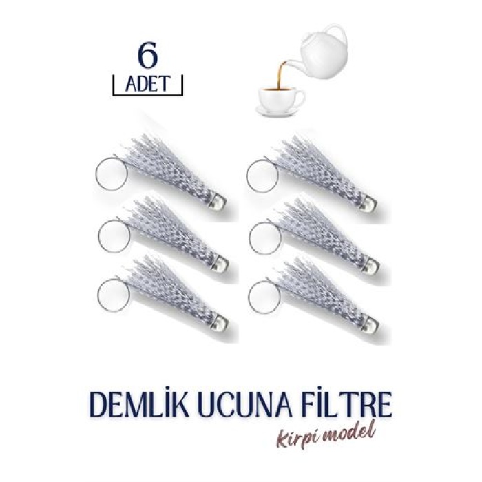 Modacar Demlik Ucuna Filtre 6 ADET Novy Design