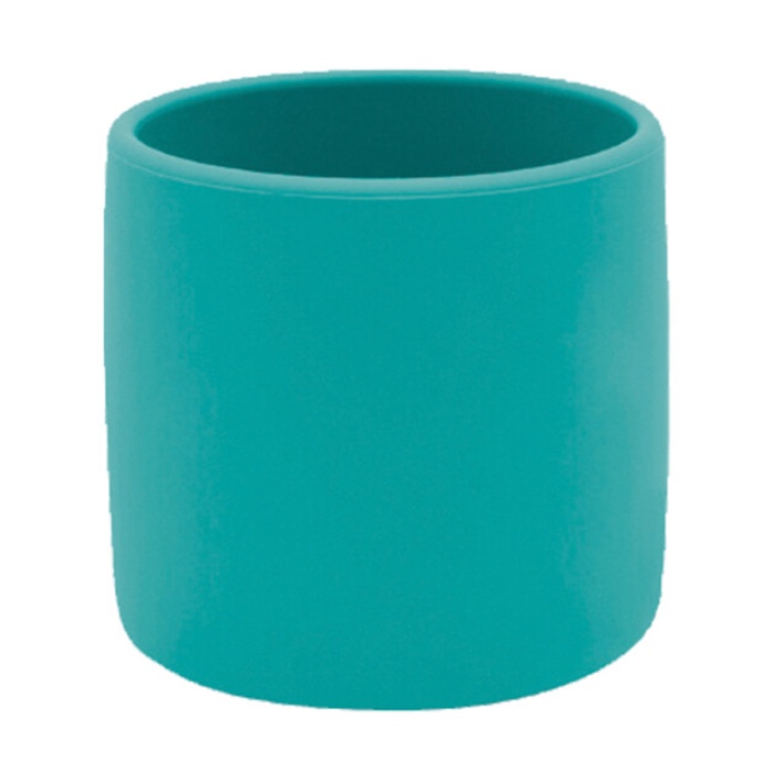 OiOi Blw I Silikon Beslenme Seti 3Lü (Kaseli) Aqua Green