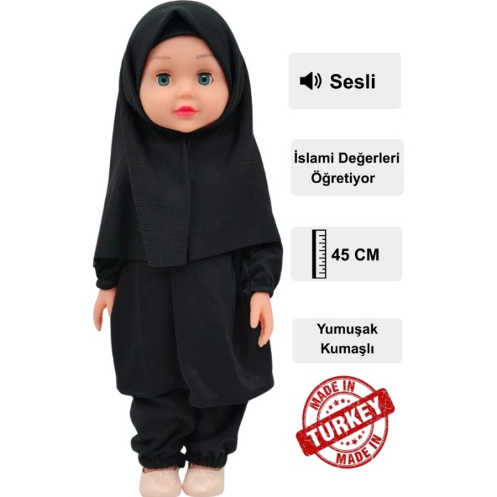 Global Sesli Tesettürlü Bebek