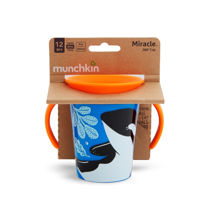 Munchkin Mucize 360° Alıştırma Bardağı 6 Ay+ 177 ml Balina