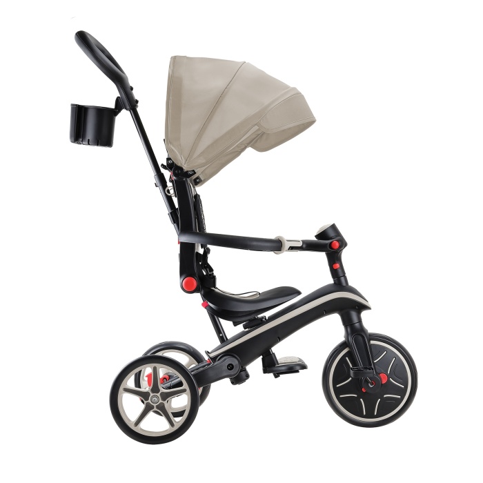 Globber Explorer 4in1 Katlanabilir Bisiklet Koyu Bej