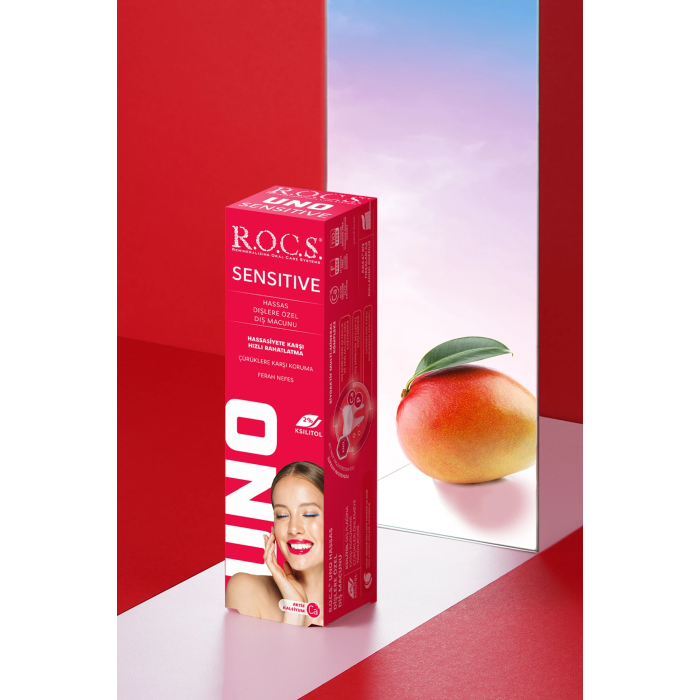 R.O.C.S.Uno Sensitive Hassas Dişlere Özel Diş Macunu 60 ml