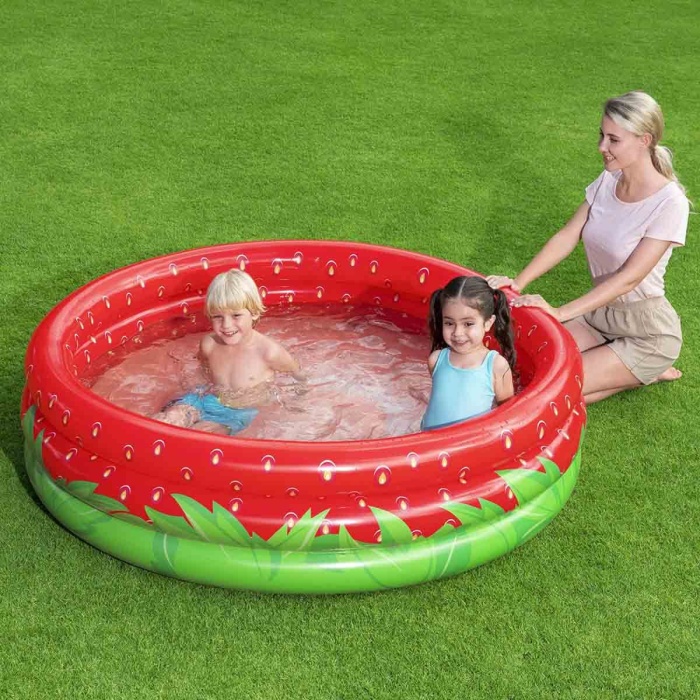 Bestway Çilek Desenli Çocuk Havuzu 122x25 Cm